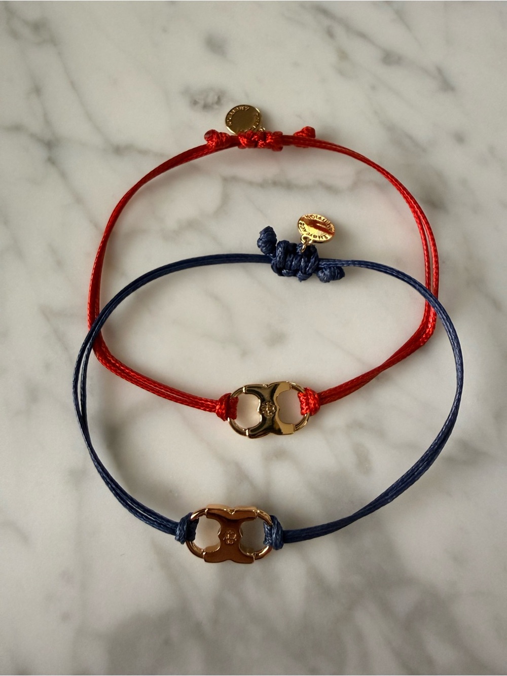 Set of two Tory Burch embrace ambition bracelets new without tags